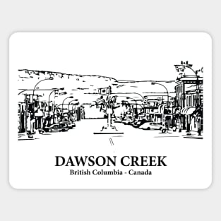 Dawson Creek - British Columbia Magnet